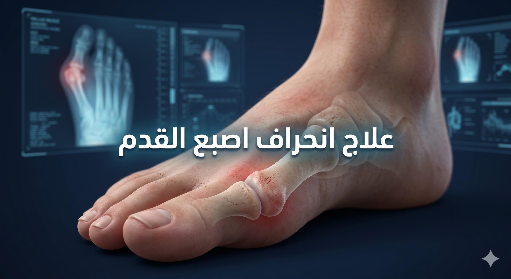 علاج انحراف إصبع القدم (إبهام القدم الأروح): الأسباب والأعراض وأحدث طرق العلاج